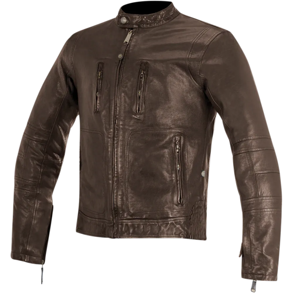 GIACCA ALPINESTARS  IN PELLE  OTTONE OSCAR ALPINESTARS