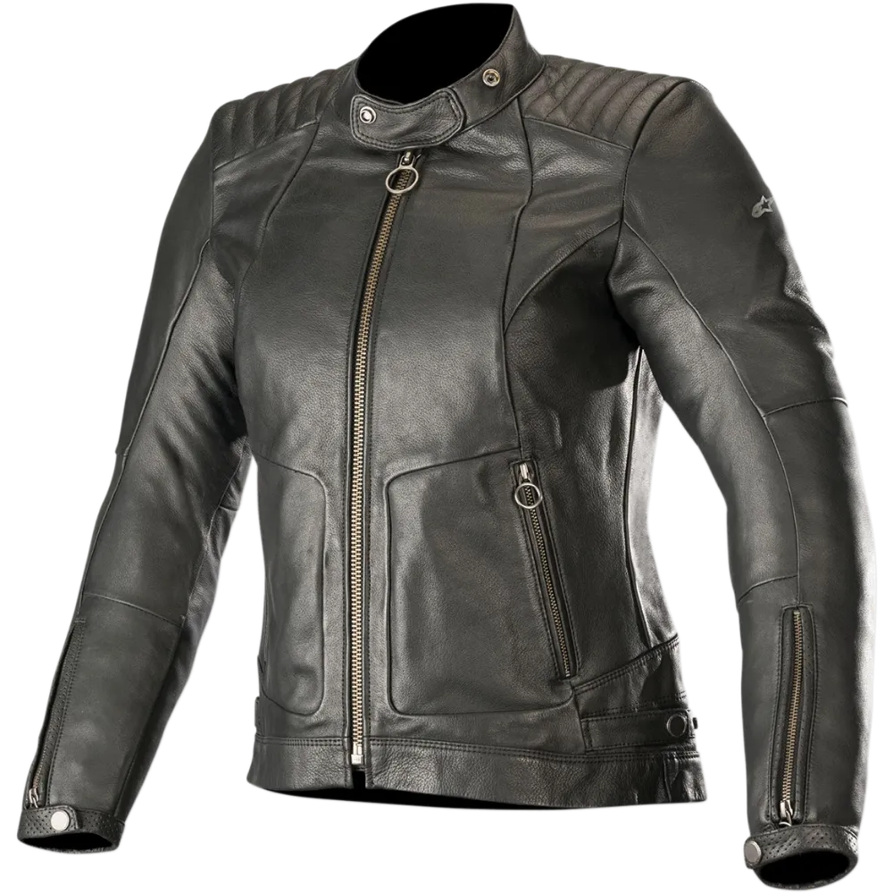 GAL WOMEN`S LEATHER JACKET