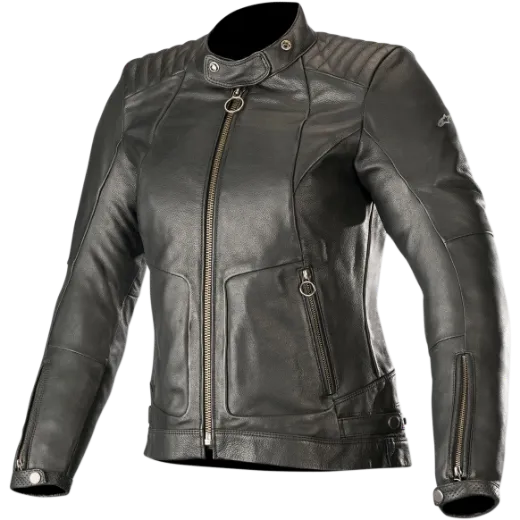 GAL WOMEN`S LEATHER JACKET