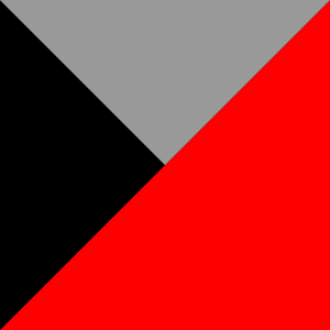 BLACK GRAY RED FLUO