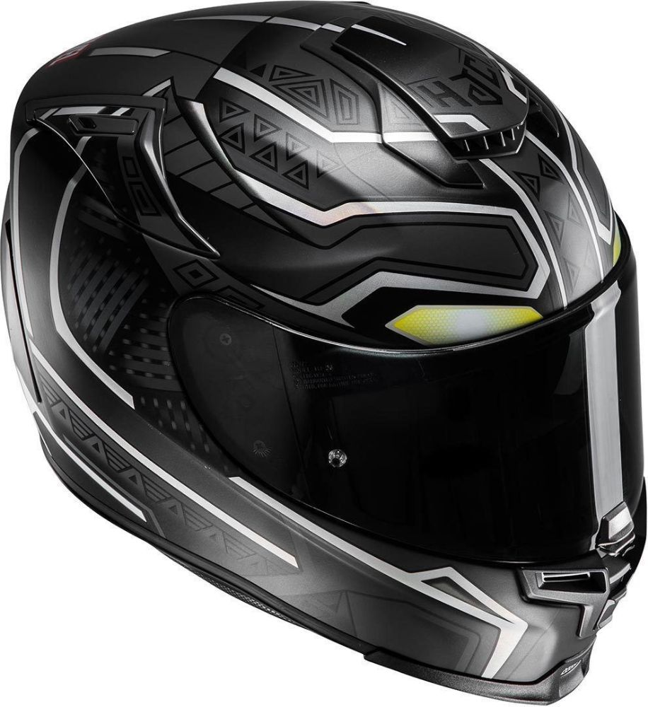 CASCO RPHA70 BLACK PHANTHER MARVEL HJC