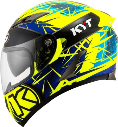 CASCO  FALCON 2 RIFT YELLOW/BLUE KYT