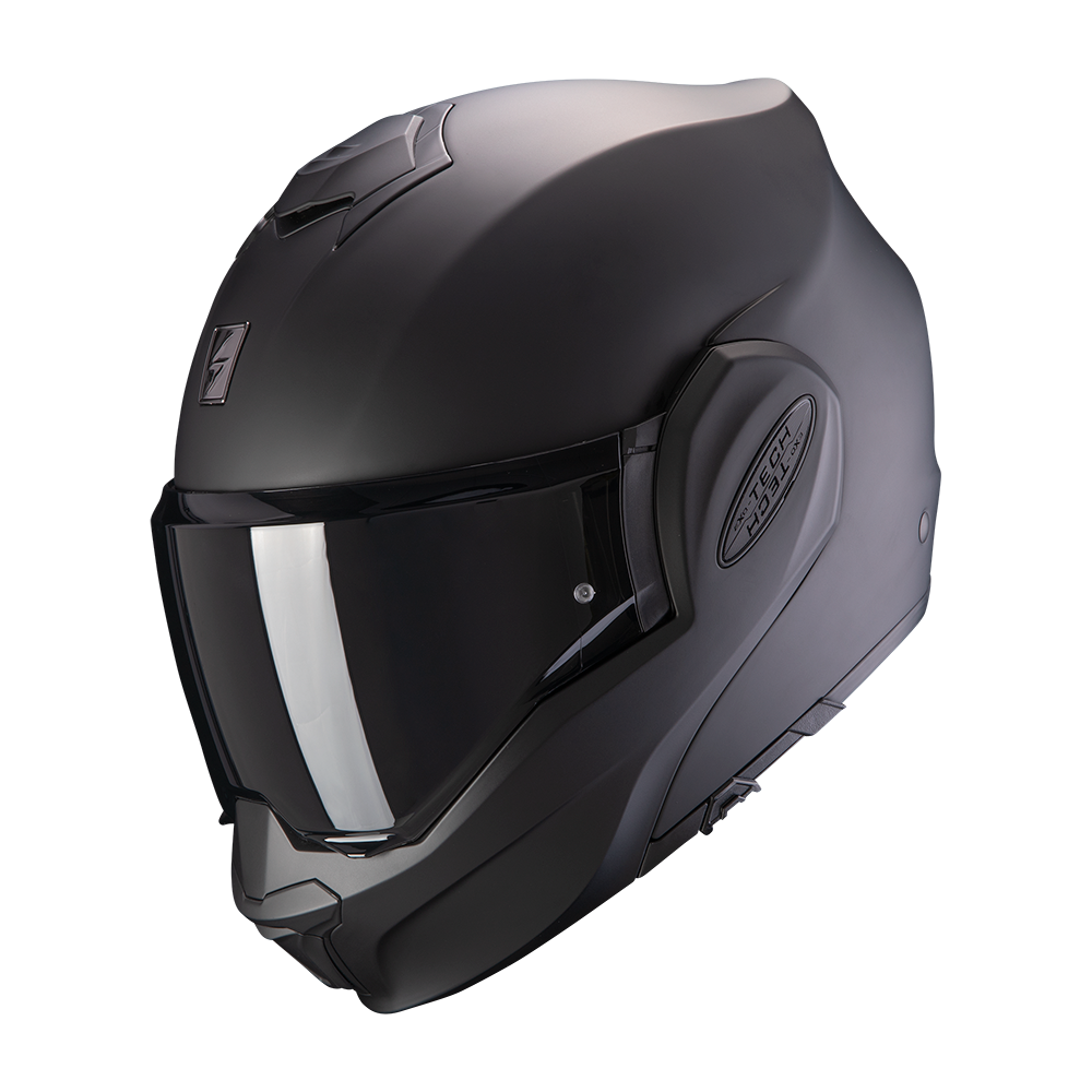 CASCO EXO-TECH SOLID BLACK SCORPION