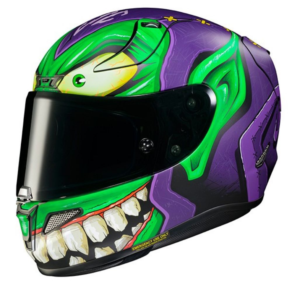 Immagine di CASCO RPHA11 GREEN GOBLIN MARVEL HJC