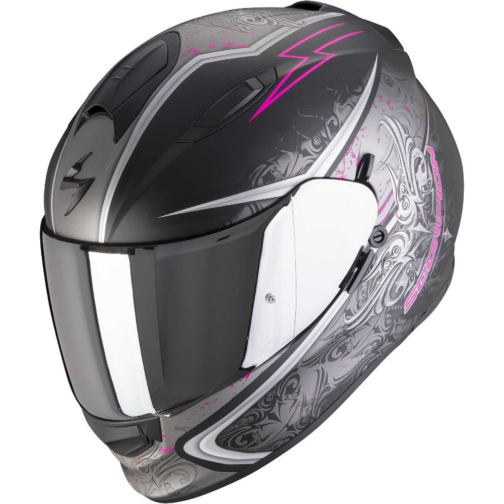 Immagine di CASCO EXO-491 RUN NOIR MAT-ROSE SCORPION