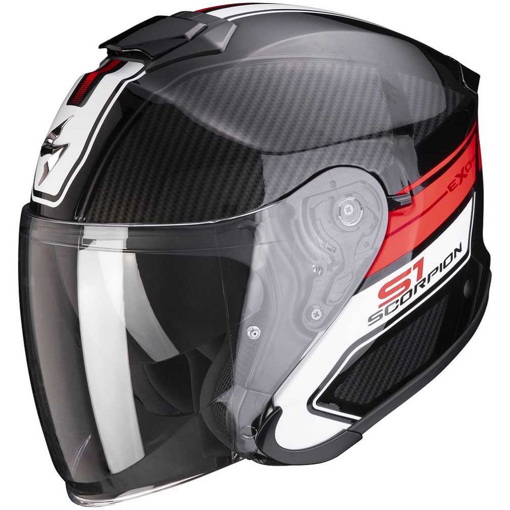 Immagine di CASCO EXO-S1 CROSS-VILLE NOIR-ROUGE SCORPION