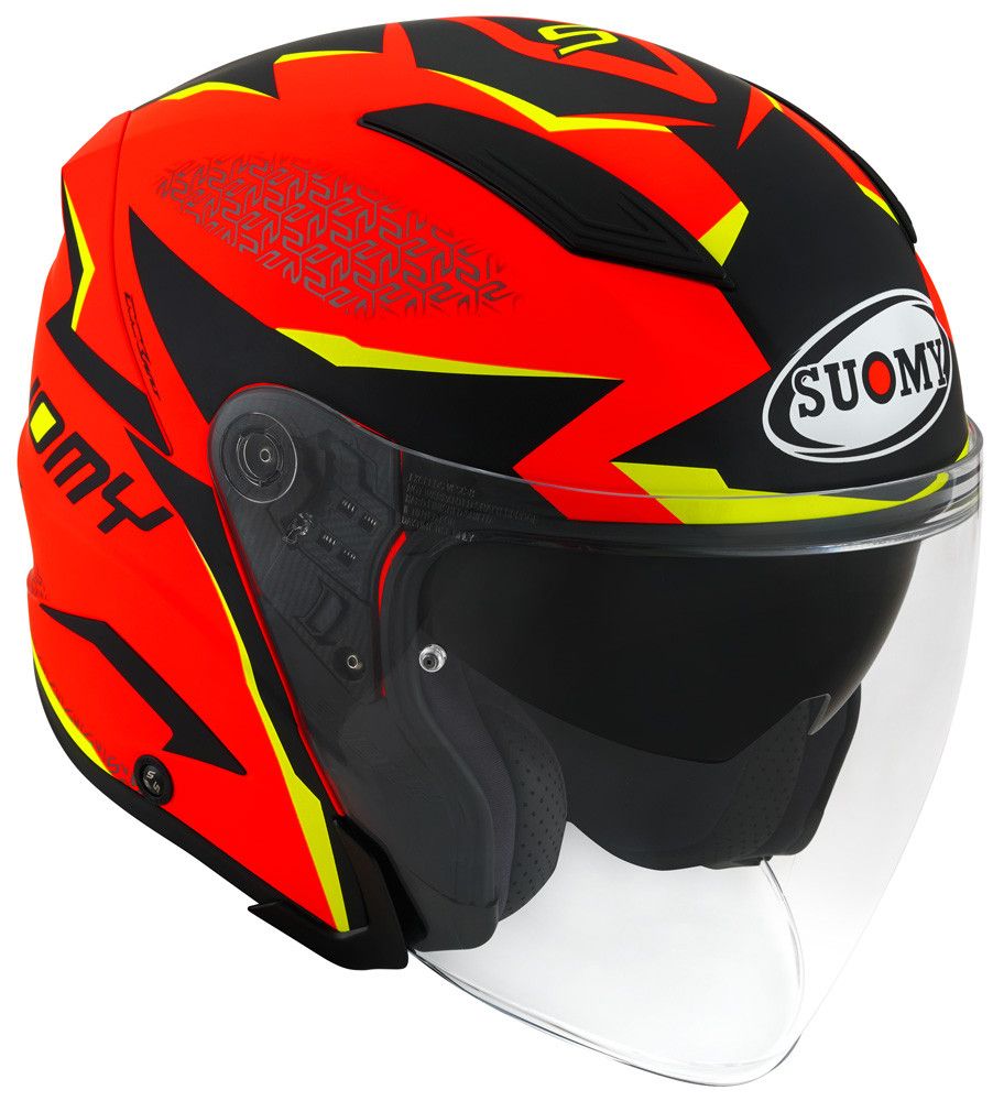 Immagine di CASCO SPEEDJET LUMINISM MATT RED SUOMY