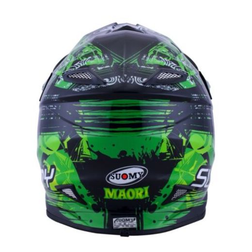 Immagine di CASCO SY MR JUMP MAORI GREEN SUOMY