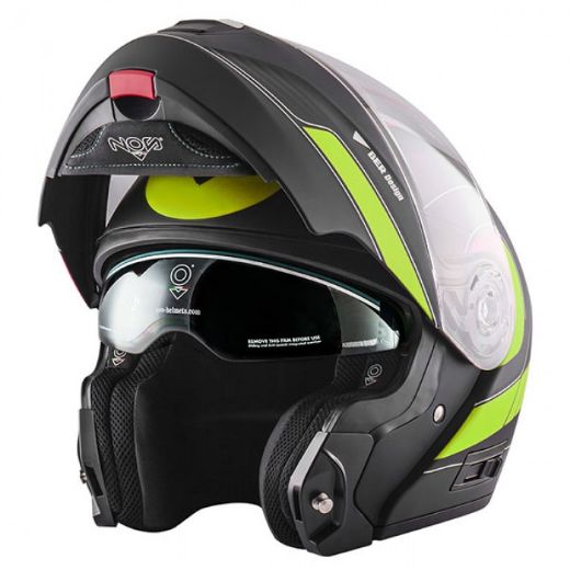 Immagine di CASCO NS-8 GAZE FLUOR YELLOW MATT NOS 