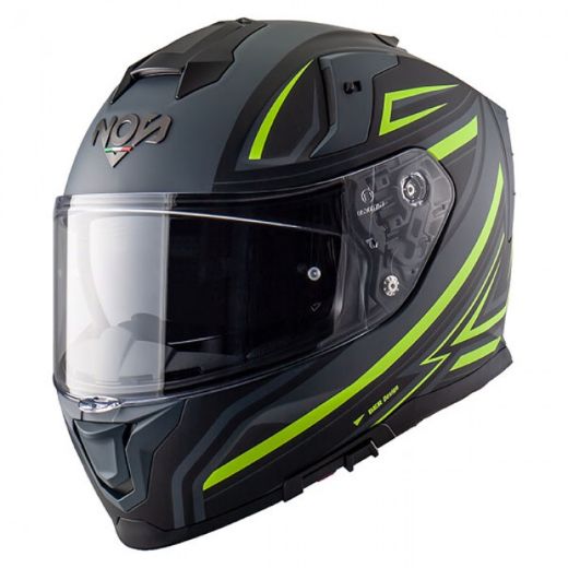 Immagine di CASCO NS10 FASTBACK FLUOR YELOW MATT NOS