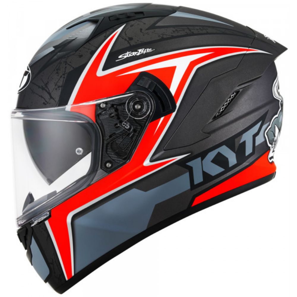 Immagine di CASCO NF-R MINDSET MATT ANTHRACITE RED  KYT