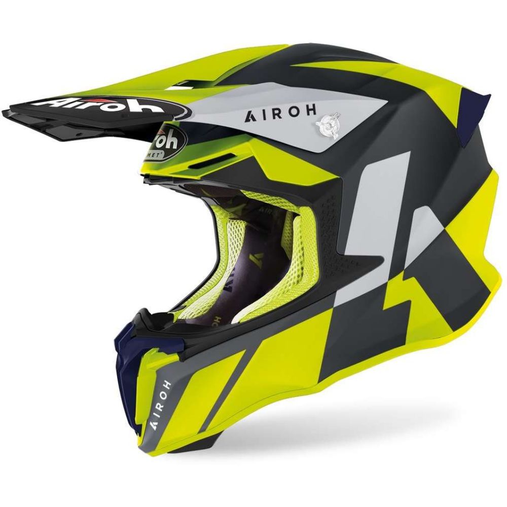 Immagine di CASCO TWIST 2.0 LIFT YELLOW/BLUE MATT AIROH