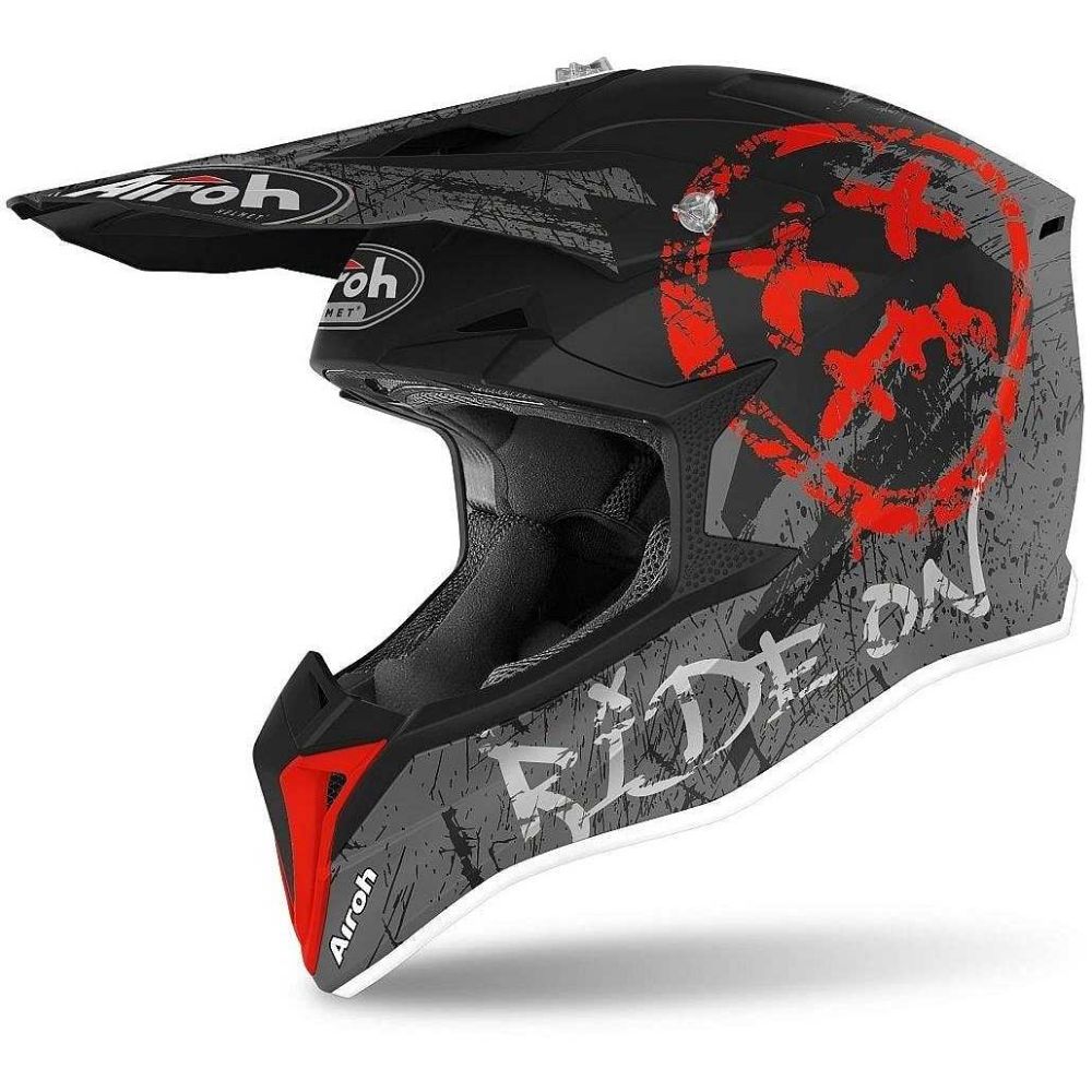 Immagine di CASCO WRAAP SMILE RED MATT AIROH