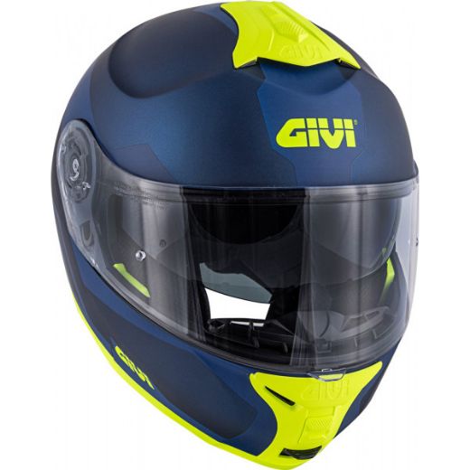 Immagine di CASCO X.21 CHALLENGER SPIRIT MAT BLUE/ YELLOW GIVI