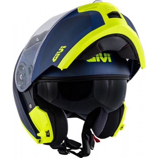 Immagine di CASCO X.21 CHALLENGER SPIRIT MAT BLUE/ YELLOW GIVI