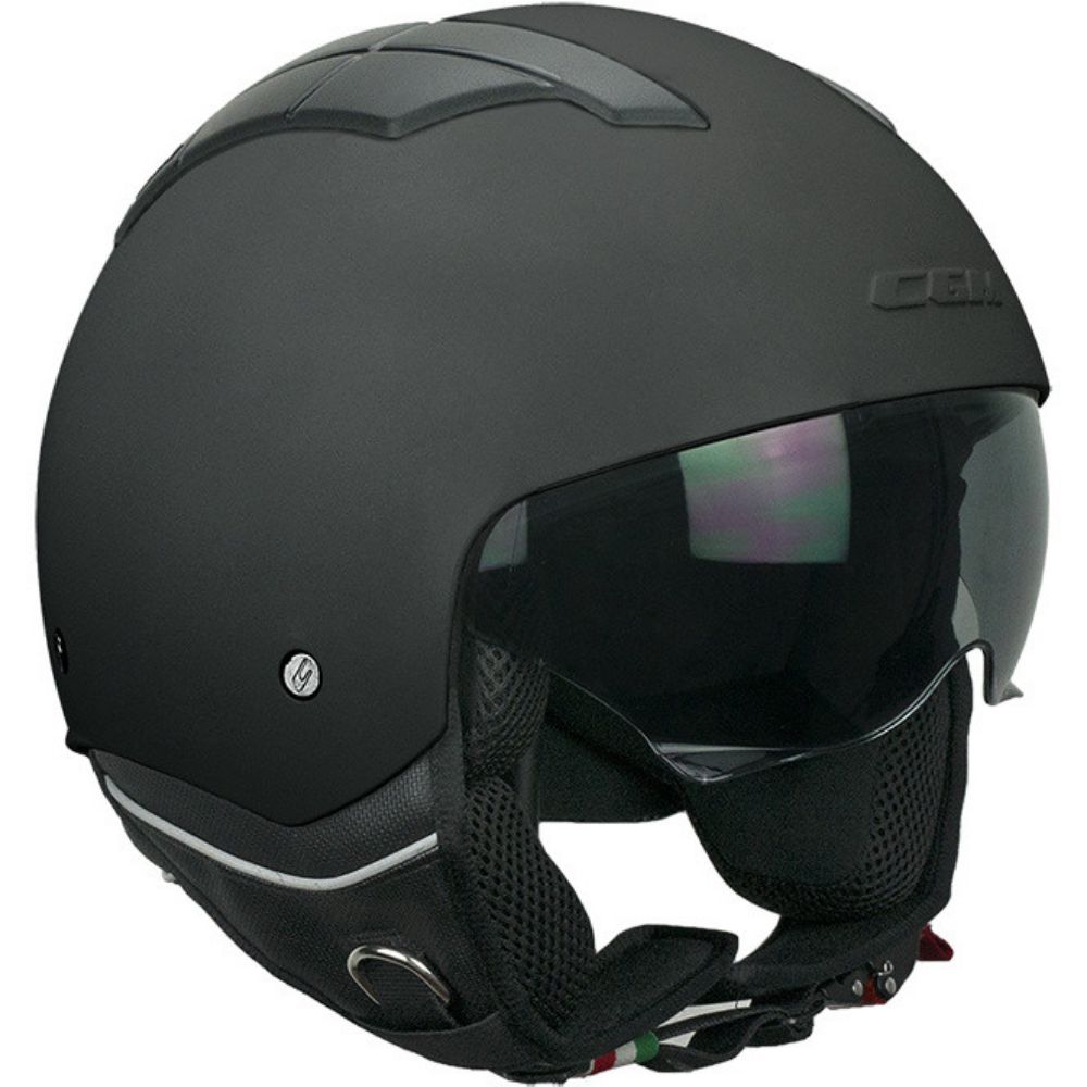 Immagine di CASCO 111A SLOT MONO NERO OPACO CGM