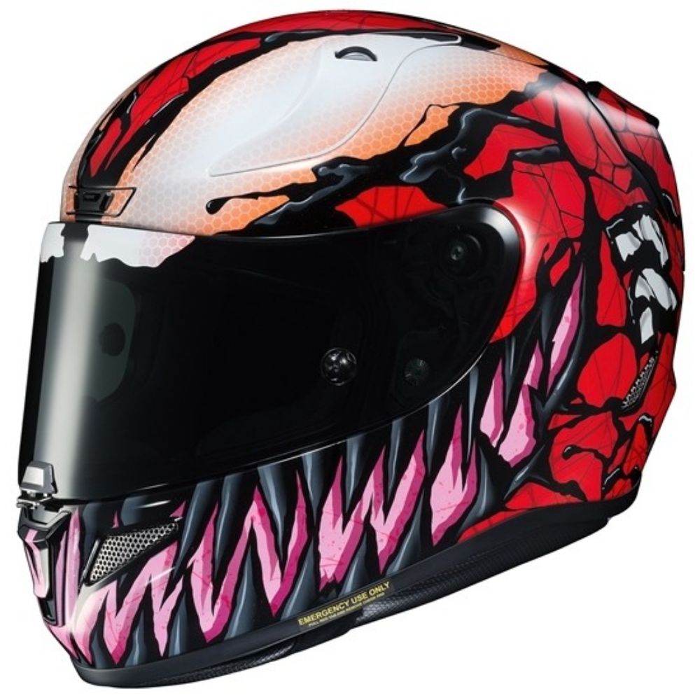 Immagine di CASCO RPHA 11  CARNAGE MARVEL HJC