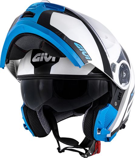 Immagine di CASCO X.21 CHALLENGER SPIRIT WHITE/BLACK/BLUE GIVI