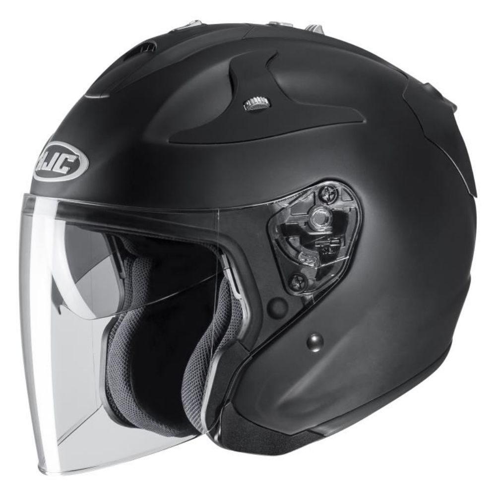 Immagine di CASCO FG JET NOIR MAT / RUBBERTONE BLACK HJC