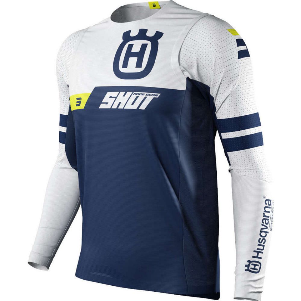 Immagine di MAGLIA HUSQVARNA LIMITED EDITION 2022 BLU SHOT