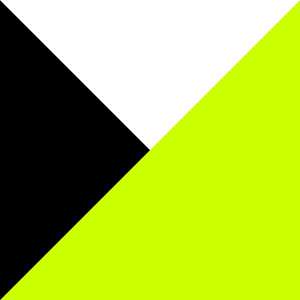 BLACK RED WHITE NEON YELLOW