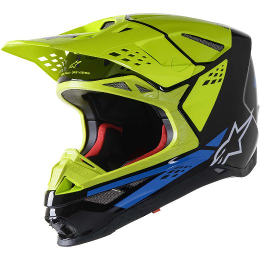 Immagine di CASCO SUPERTECH S-M8 FACTORY  ECE ALPINESTARS 