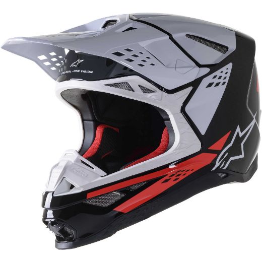 Immagine di CASCO SUPERTECH S-M8 FACTORY  ECE ALPINESTARS 