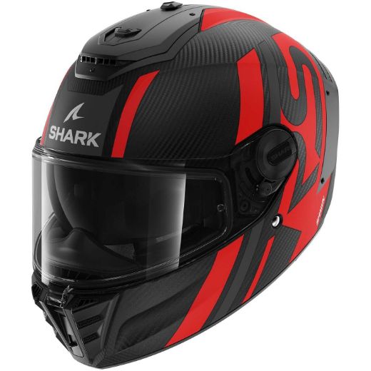 Immagine di CASCO SPARTAN RS CARBON SHAWN MAT SHARK