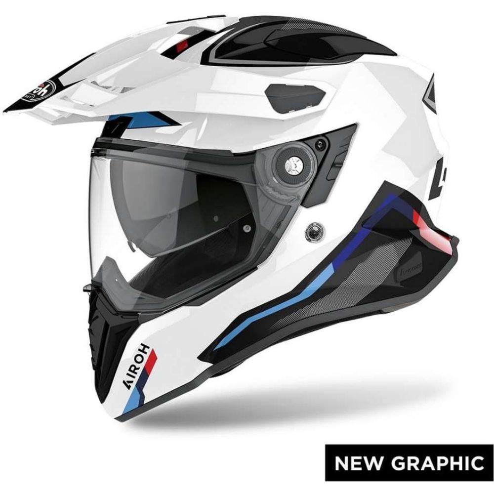 Immagine di CASCO COMMANDER FACTOR WHITE GLOSS AIROH