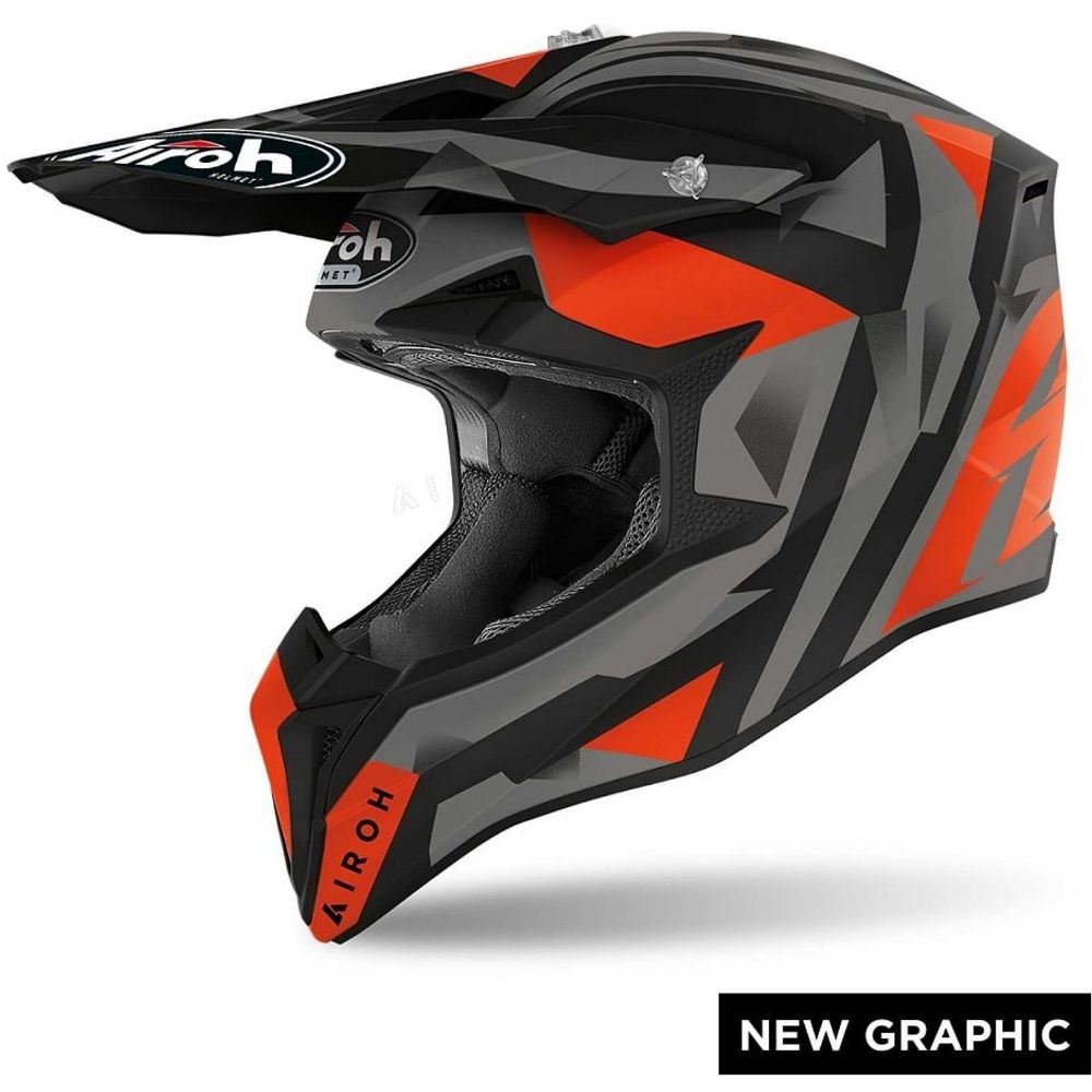 Immagine di CASCO WRAAP SEQUEL ORANGE MATT AIROH