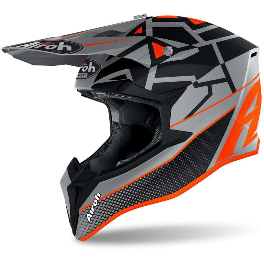 Immagine di CASCO WRAAP YOUTH MOOD ORANGE MATT AIROH