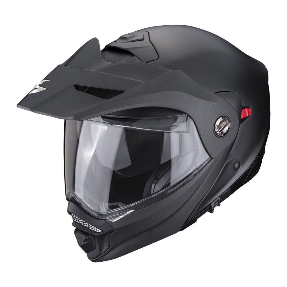 Immagine di CASCO ADX-2 SOLID MATT PEARL BLACK SCORPION