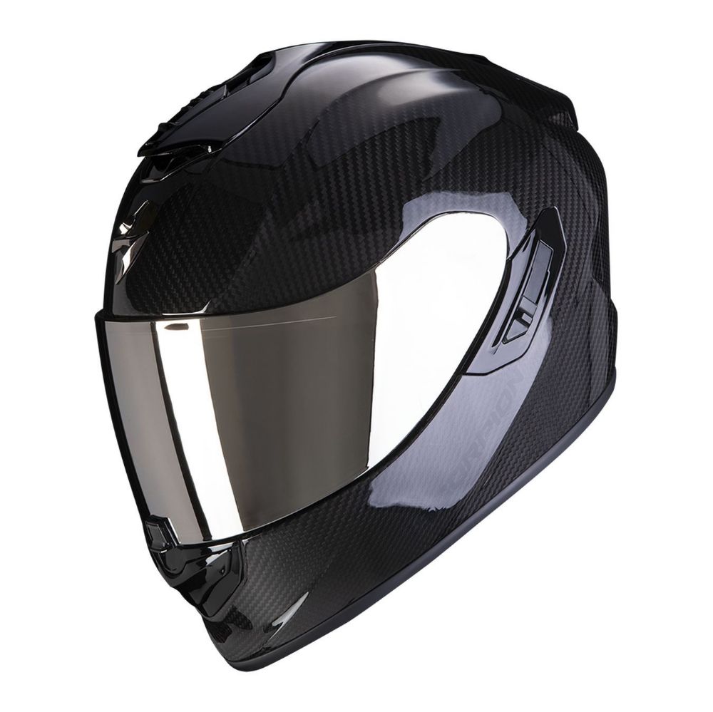 Immagine di CASCO EXO-1400 EVO CARBON AIR SOLID BLACK SCORPION