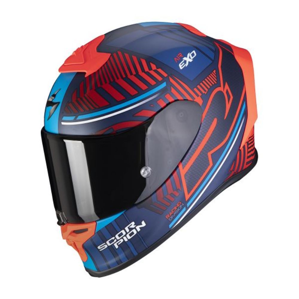 Immagine di CASCO EXO-R1 AIR VICTORY MATT BLUE RED SCORPION