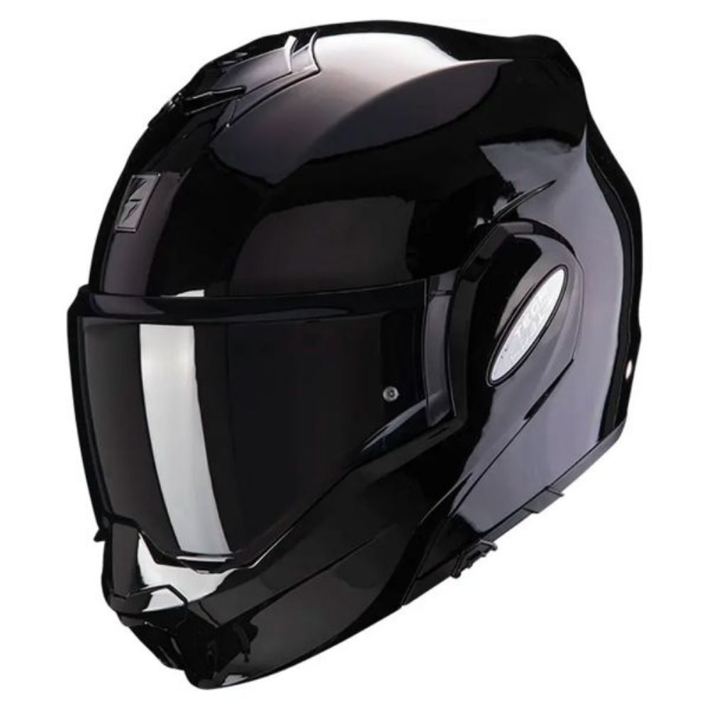 Immagine di CASCO EXO-TECH EVO SOLID BLACK SCORPION