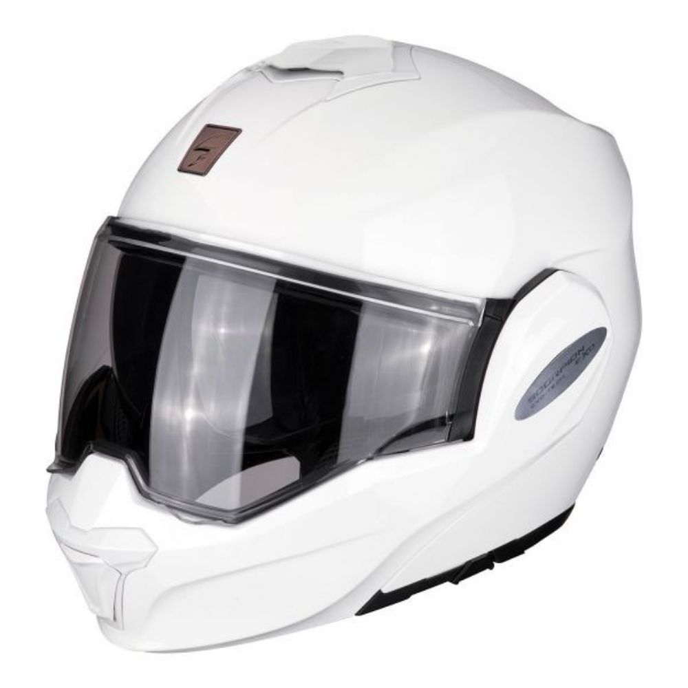 Immagine di CASCO EXO-TECH EVO SOLID WHITE SCORPION