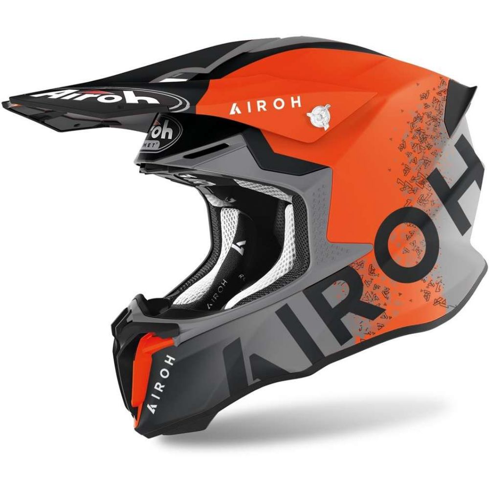 Immagine di CASCO TWIST 2.0 BIT ORANGE MATT AIROH