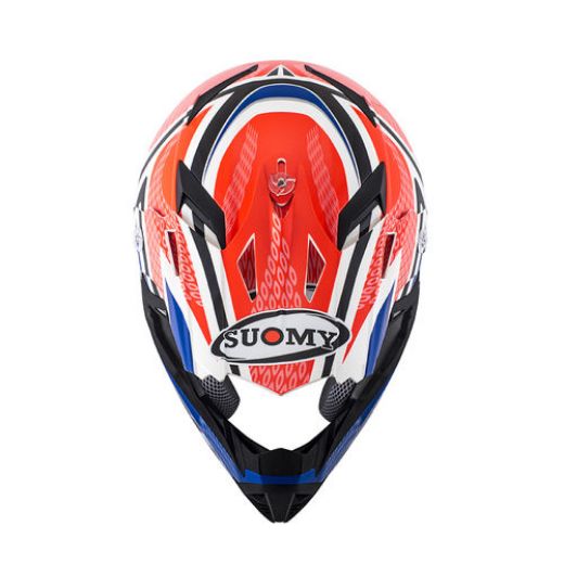 Immagine di CASCO SY RUMBLE SNAKE RED SUOMY