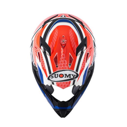 Immagine di CASCO SY RUMBLE SNAKE RED SUOMY