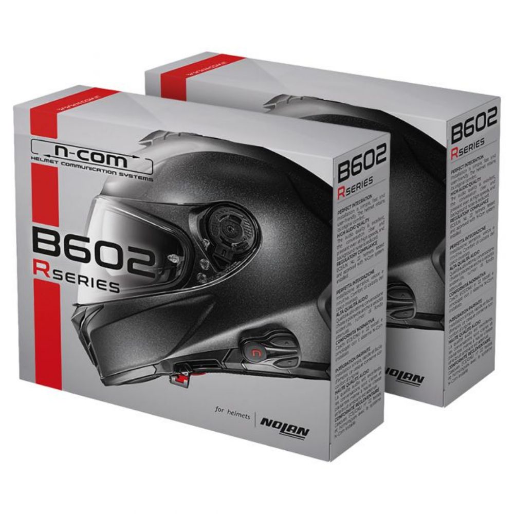 Immagine di  INTERFONO N-COM B602 R TWIN PACK PER CASCO MOTO NOLAN