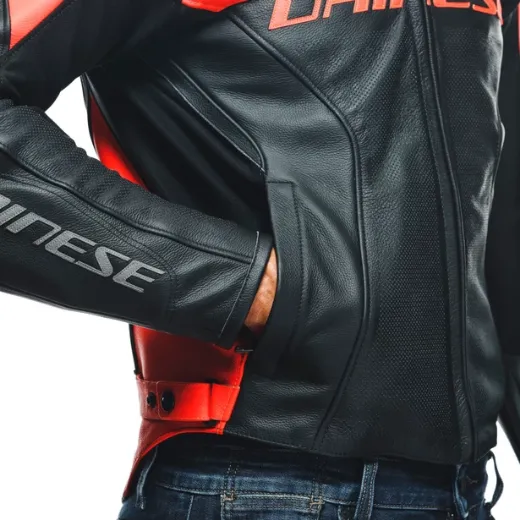 Immagine di GIACCA RACING 4 LEATHER PERF. DAINESE