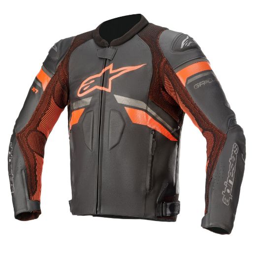 Immagine di GIACCA GP PLUS R V3 RIDEKNIT LEATHER JACKET ALPINESTARS