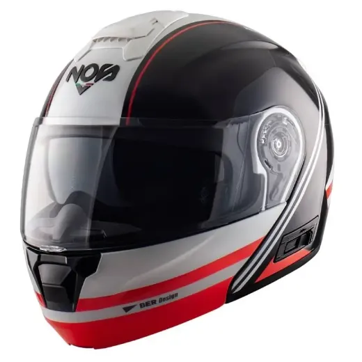 Immagine di CASCO NS-8 DYNAMIC RED NOS