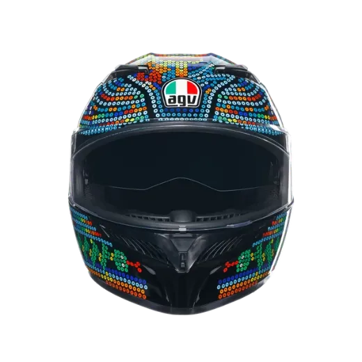 Immagine di CASCO K3 AGV E2206 MPLK ROSSI WINTER TEST 2018