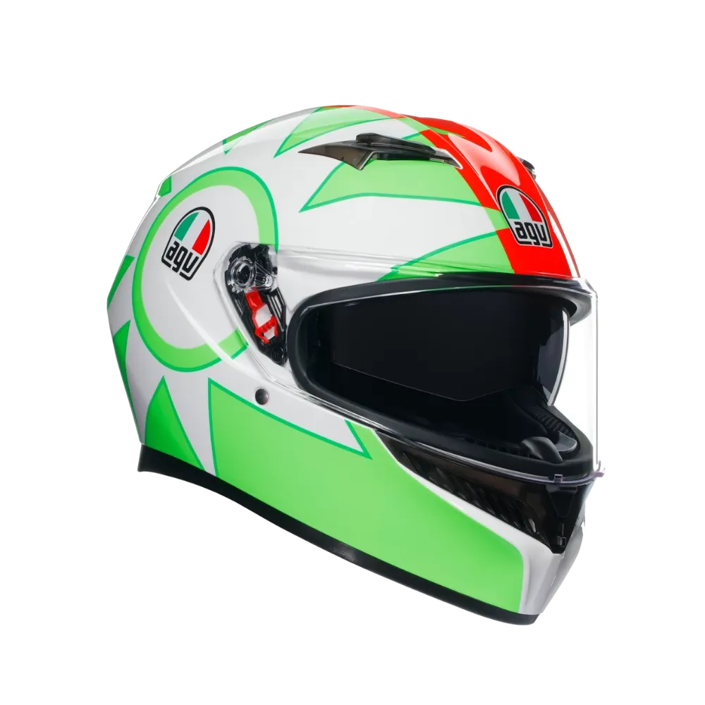 Immagine di CASCO K3 AGV E2206 MPLK ROSSI MUGELLO 2018