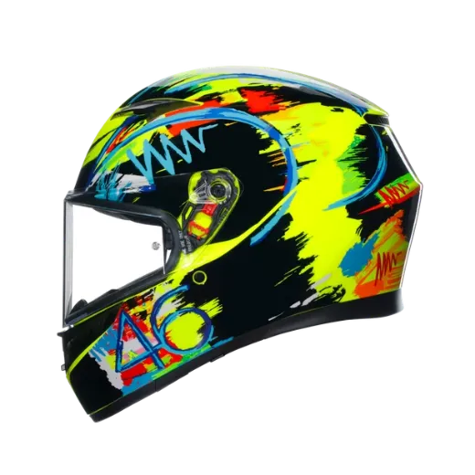 Immagine di CASCO K3 AGV E2206 MPLK ROSSI WINTER TEST 2019