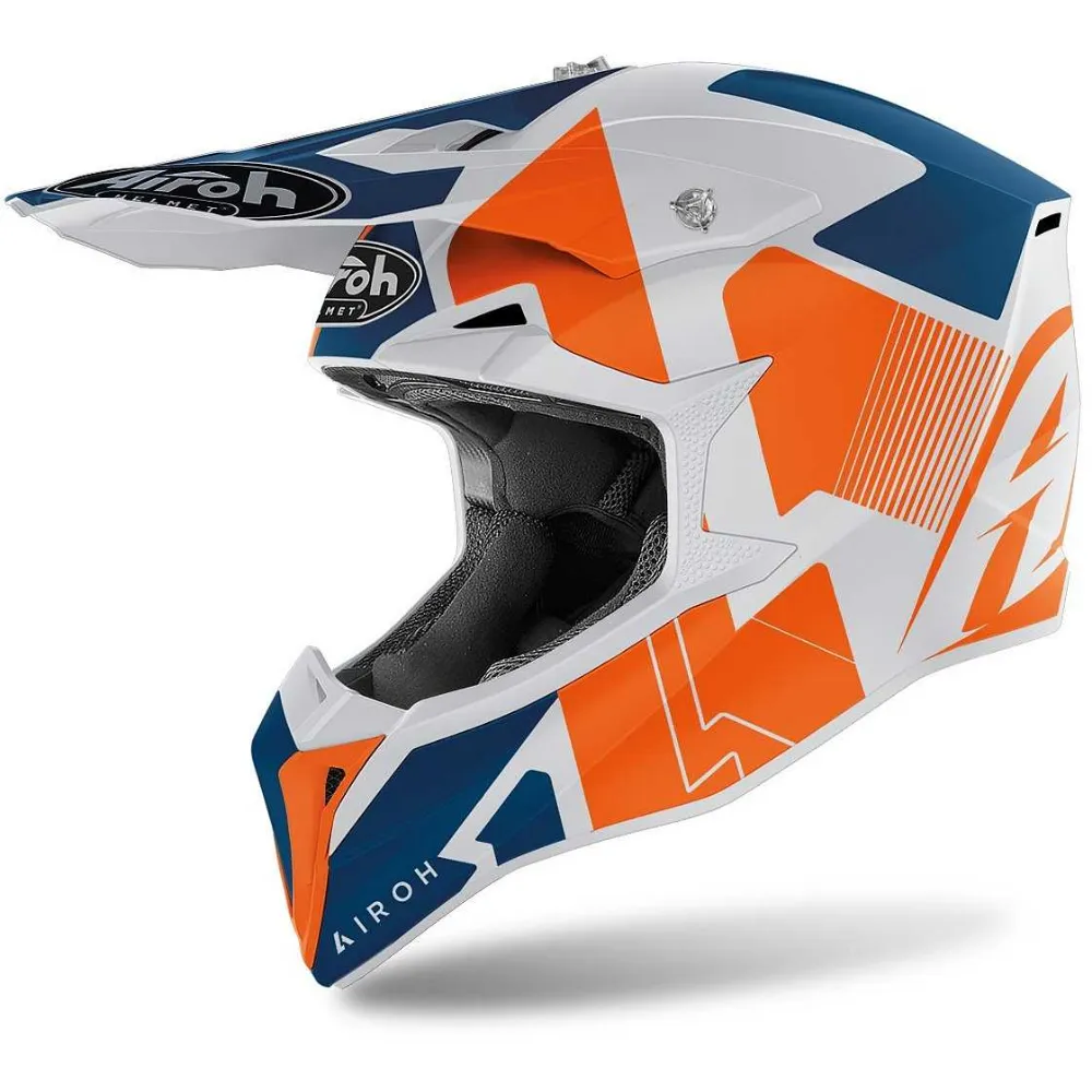 Immagine di CASCO WRAAP RAZE ORANGE MATT AIROH