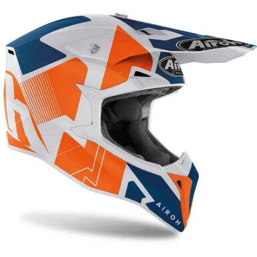 Immagine di CASCO WRAAP RAZE ORANGE MATT AIROH