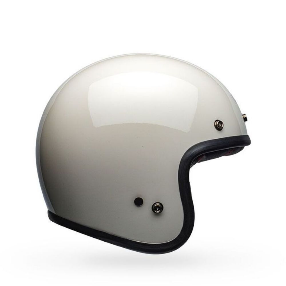 Immagine di CASCO CUSTOM 500 SOLID VINTAGE WHITE BELL