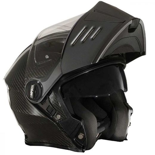 Immagine di CASCO DARKSOME MATT BLACK SIMPSON